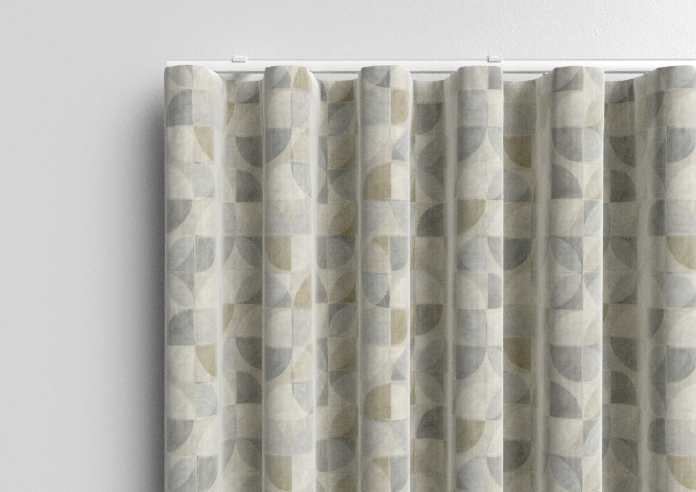 Mosaic Tile, Subdued - Made to Measure Curtains - Image 13